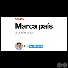 MARCA PAS - Por LUIS BAREIRO - Domingo, 02 de Abril de 2017